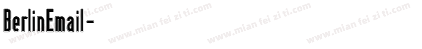 Berlin Email手机版字体转换